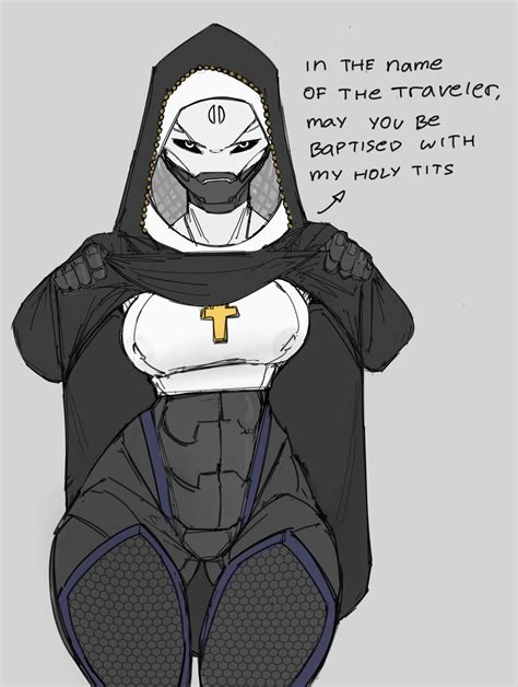 Rule 34 Big Breasts Breasts Bungie Cameltoe Cross Necklace Destiny