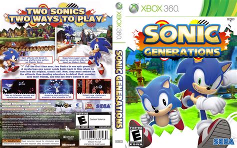Sonic Generations Xbox360 Cover By Vitorxextreme On Deviantart