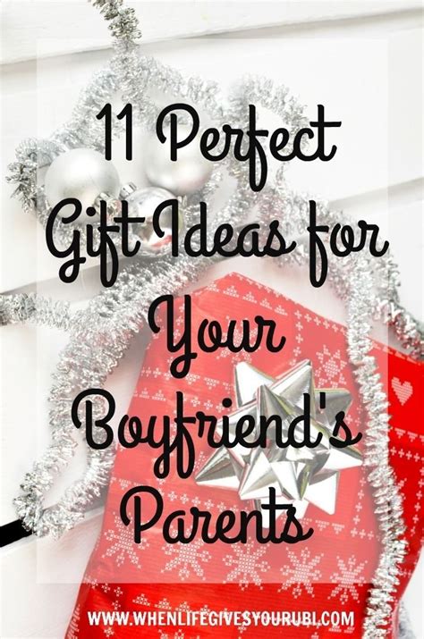 What to get girlfriend's parents christmas. 10 Trendy Gift Ideas For Girlfriends Parents 2021