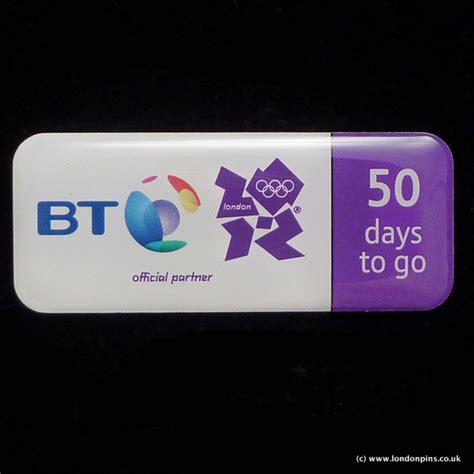 London 2012 Pins And Badges Latest News 106 Sponsor Countdown Pins