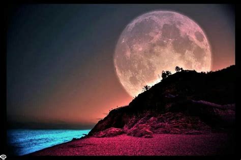 Peaceful Dream Beautiful Moon Night Photography Moon Pictures