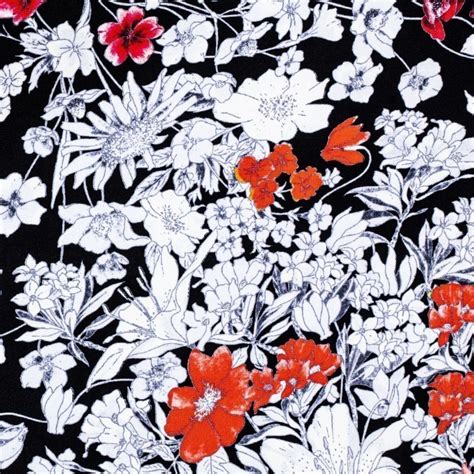 Floral Print On Silk Carnet Couture Ss 2020 C57428 Carnet