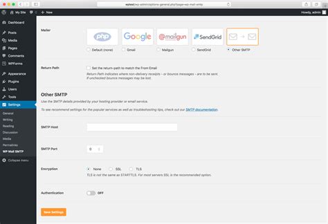 How To Configure Wordpress To Use Smtp For Sending Emails
