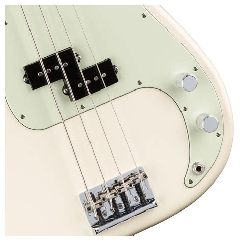 DISC Fender American Professional Precision Bass RW Olympic White