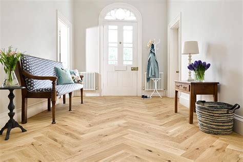 Home Choice Herringbone Engineered European Rustic Oak Flooring 14mm X