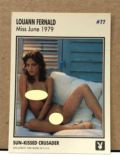 Mavin Playboy Trading Cards Ms June Louann Fernald