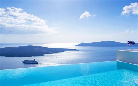 10 Best Hotel Infinity Pools In Santorini Hotels With
