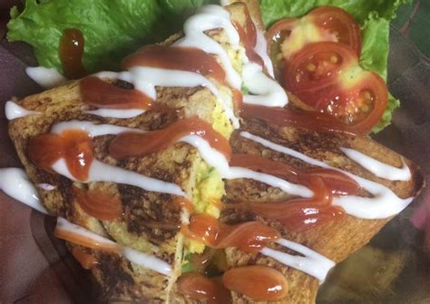 Maybe you would like to learn more about one of these? Resep Roti tawar bakar isi telur keju oleh Dita surya ...