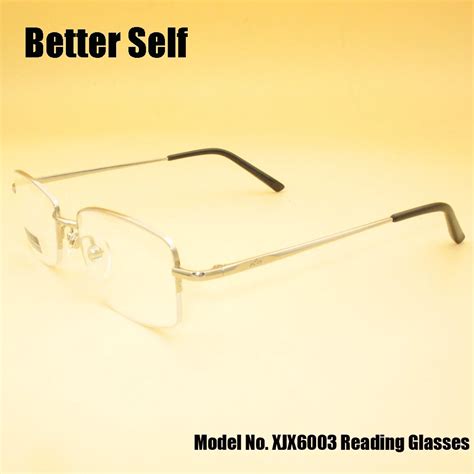buy xjx6003 better self spectacles half rim optical eyewear comfortable