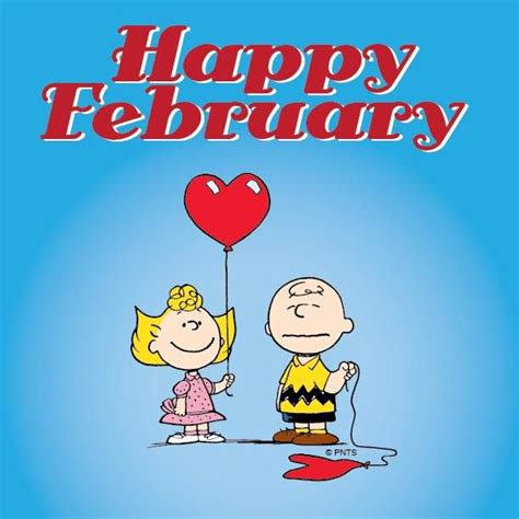 Peanuts On Happy February February And Snoopy