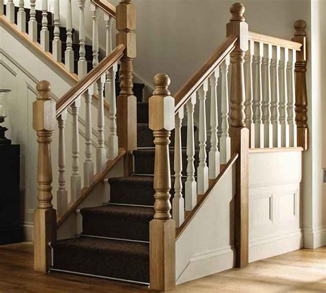 Handrails and railings are the compulsory elements of any staircase, whose primary function is ensuring the safety. Warwick Turned Handrails For Stairs