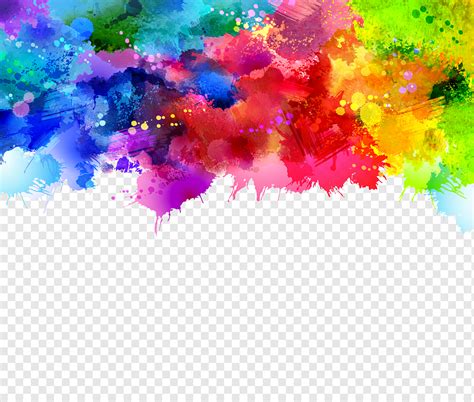 Watercolor Painting Graffiti Background Pink Green And Blue