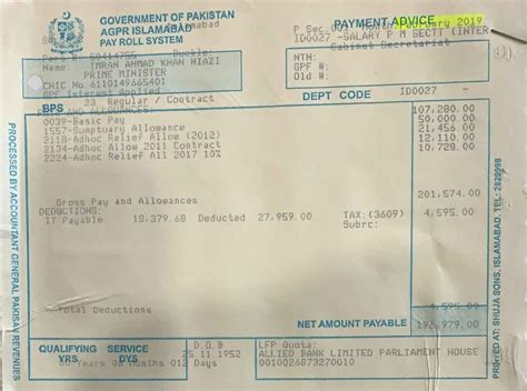 Currently ministers in the house of commons receive their mp's salary and the following additional amounts as ministers: Salary slip shows PM Imran earns less than ministers