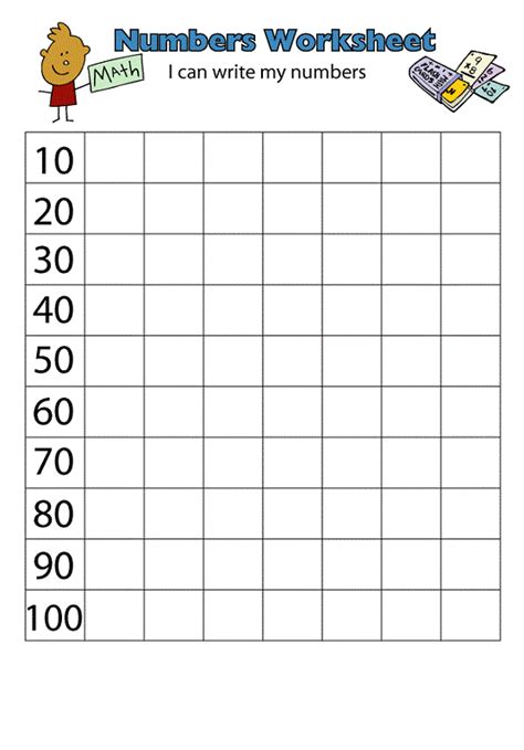 count by 10s worksheets activity shelter