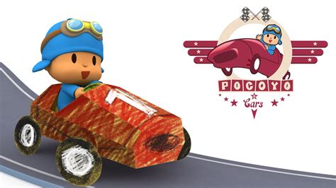 Crafts Pocoyo And Cars Make Your Own Race Cars Youtube