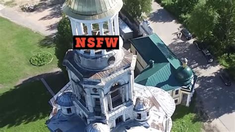 Drone Captures Couple Trying To Have Sex In Church Steeple The