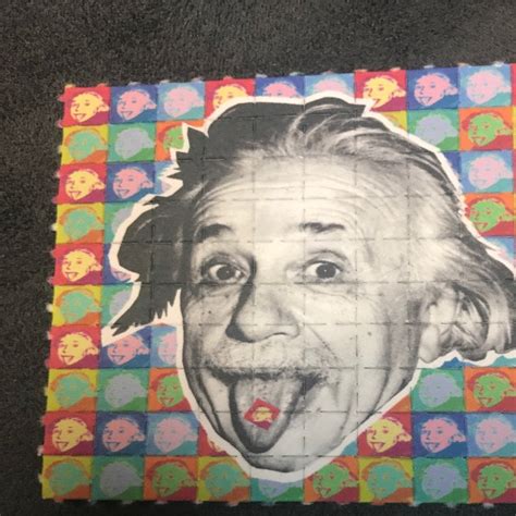 Einstein Blotter Art 100 Tab Sheet Etsy