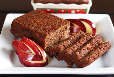 The color of this loaf comes from molasses which lends a deeper, more complex sweetness than sugar alone. VEGAN APPLE DATES BREAD | Date bread, Bread, Eggless baking