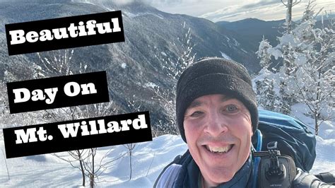 Winter Wonderland Mt Willard Hike In Crawford Notch Nh ️ Youtube
