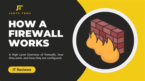 What Is A Firewall Firewalls Explained High Level Overview Youtube