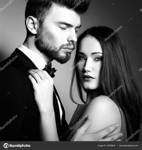 Portrait Of Sexy Couple In Love Stock Photo By ©khorzhevska 127986642