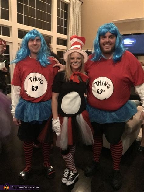 Cat In The Hat Group Halloween Costume Unique Diy Costumes
