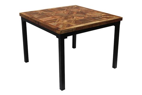 Layered Wood Small Square Dining Table Small Square Dining Table