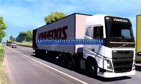 Pack De Caminh Es E Reboques Br Trafego Para V X Ets Mod Simuladores