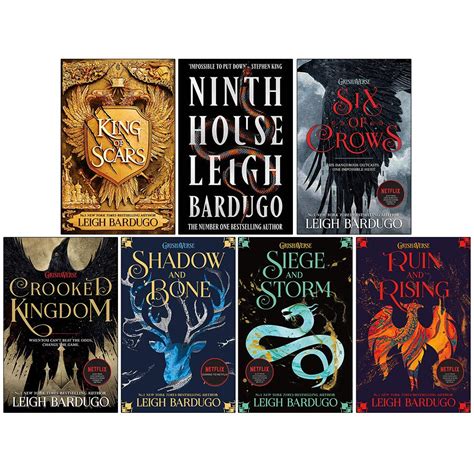 Buy Leigh Bardugo Collection Books Set King Of S Ninth House Six Of Crows Crooked Kingdom