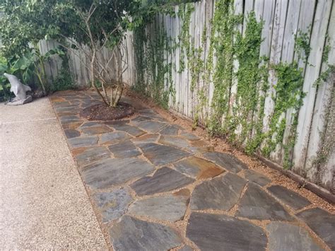 Flagstone And Paver Concrete Patio Design And Installation Houston Tx From