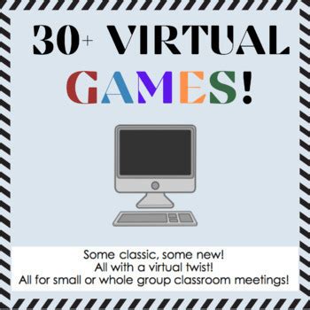 Book a game learn more. 30+ Virtual Games! - Zoom or Google Distance Learning ...