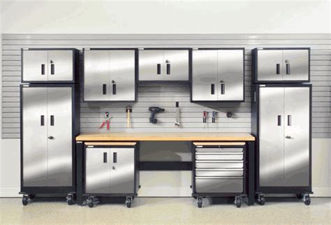 The hangups storage cabinet collection offers versatility for your ever changing storage needs in the garage, laundry room, office or workshop. Metal Garage Cabinets - Home Furniture Design