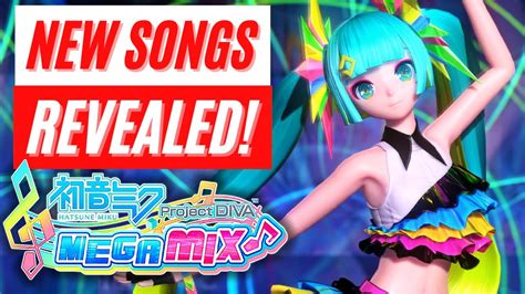 Hatsune Miku Project Diva Mega Mix New Songs Reveal Dlc New Song Pack