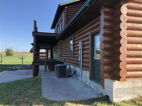 Need log home restoration referrals ? Log home restoration Nebraska - Doyle Log Home Restoration ...