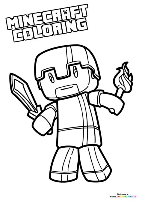 50 Best Ideas For Coloring Steve From Minecraft Coloring Page