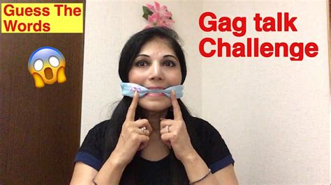 Gag Talk Challenge With Hanky Guess The Word Requested Video Youtube