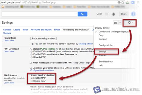 Imap Email Settings For Gmail Innovationkop