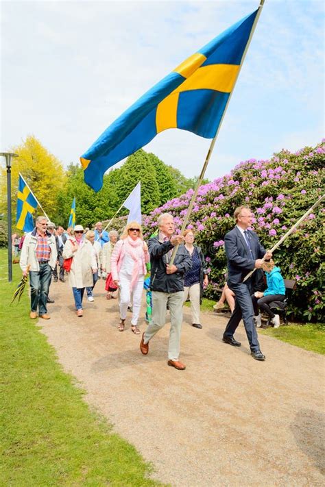 Swedish National Day Editorial Photo Image Of Path Person 55144261