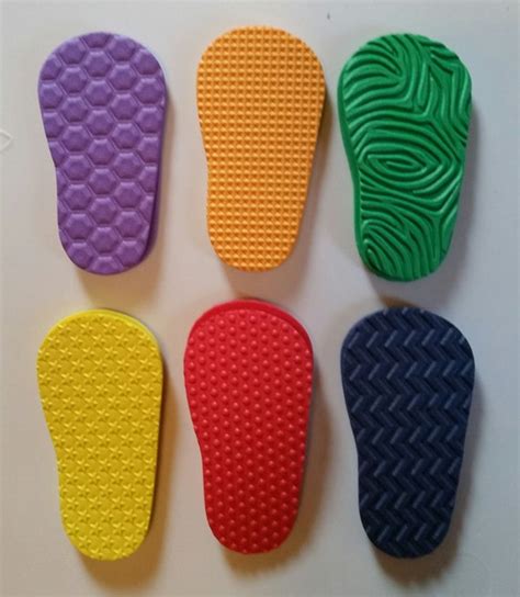 Textured Foam Shoe Soles For 18 Inch Dolls By Upcountrycrafts3