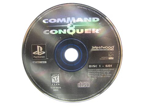 The remastered version came out in june of 2020 and. PS1 Command & Conquer Disc 1 Disc Only - 1995, My ...