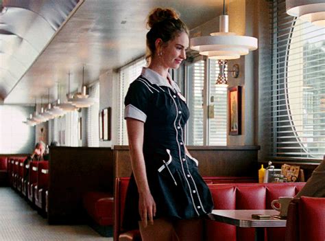 Lilyjamessource Lily James Playing A Waitress In 🎬 Films 🎞