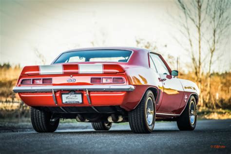 1969 Chevrolet Camaro Ss Hugger Orange X11 Factory 4 Speed Restored For