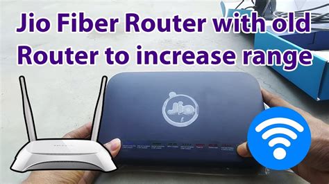 How To Connect Jio Fiber Router With Old Router To Increase Range 🚀 Jio