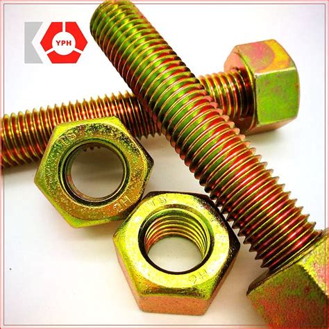 Astm A193 B7 Stud Boltthreaded Rods With Hex Nut A194 2h China High
