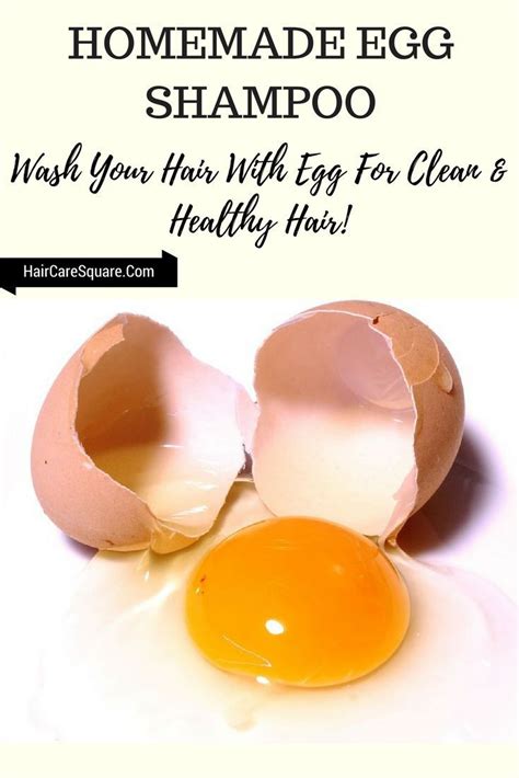 Homemade Egg Shampoo Egg Wash For Hair Growth Egg Shampoo Egg Wash