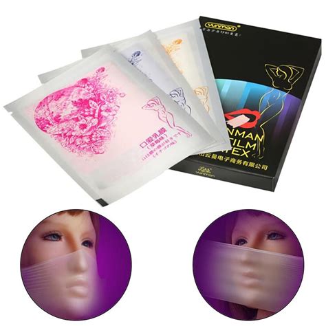 Buy 3pcs Funny Mouth Membrane Fruit Taste Products Ultra Thin Condom Toys Oral Sex Condom At