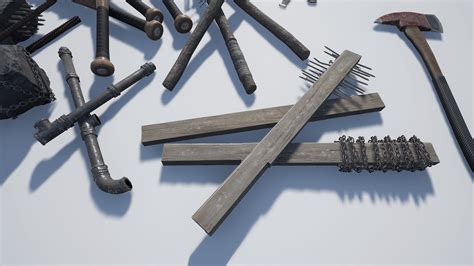 Post Apocalyptic Melee Weapons by Anil Isbilir in Weapons - UE4 Marketplace