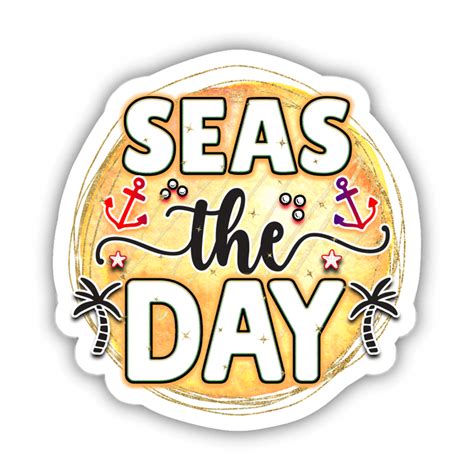 seas the day sticker decal venue