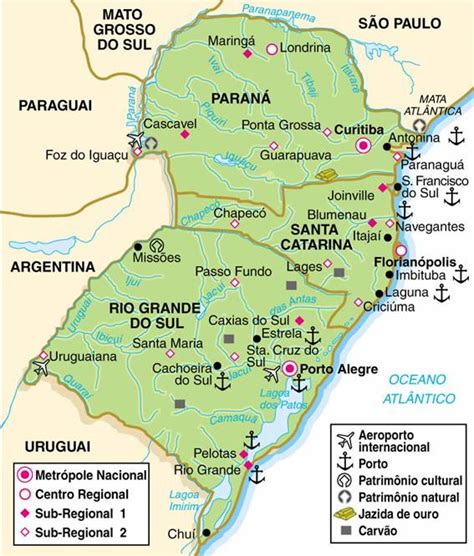 Região Sul Do Brasil Geografia Total™