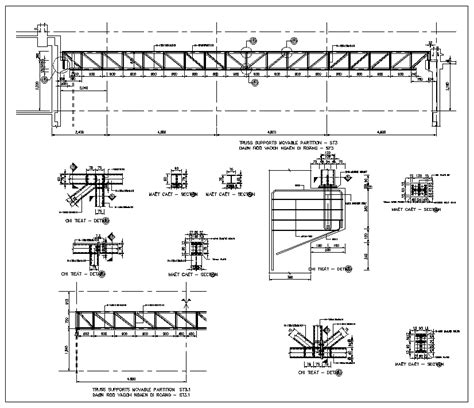 Truss Structure Details V7 Steel Truss Structure Detailssteel